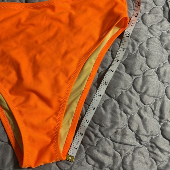 NWOT Bright Orange Relleciga sun bottoms L - Picture 4 of 5